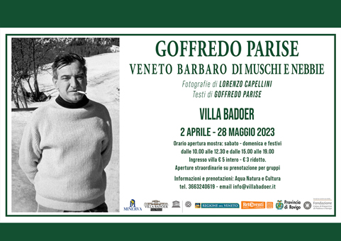 A Villa Badoer la mostra "Goffredo Parise. Veneto barbaro di muschi e nebbie"